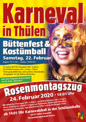 plakat karneval 2019 klein